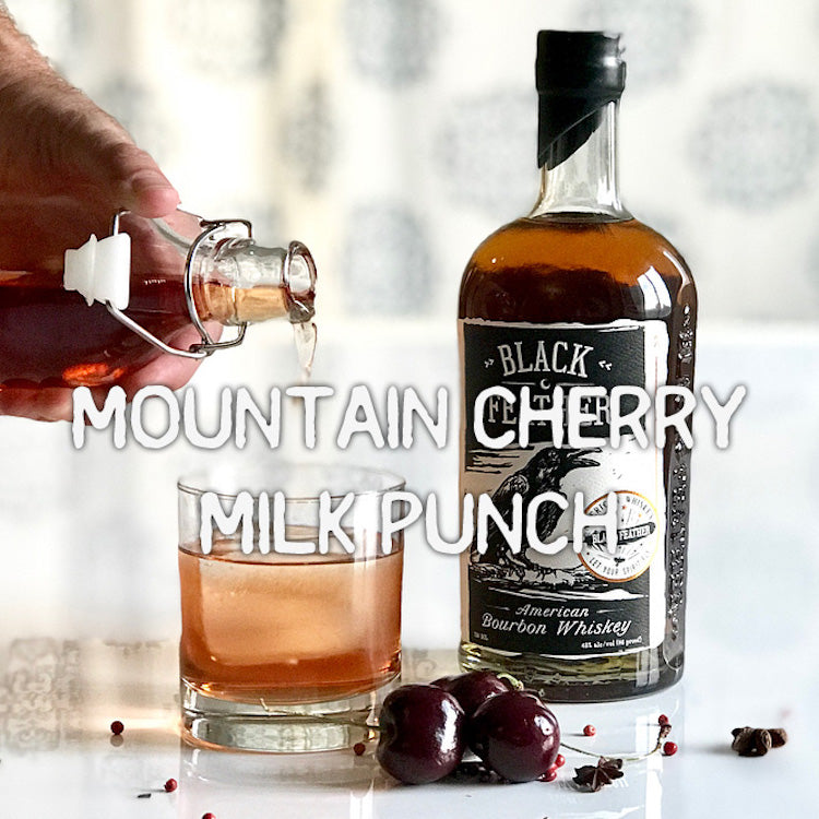 Mountain Cherry Milk Punch