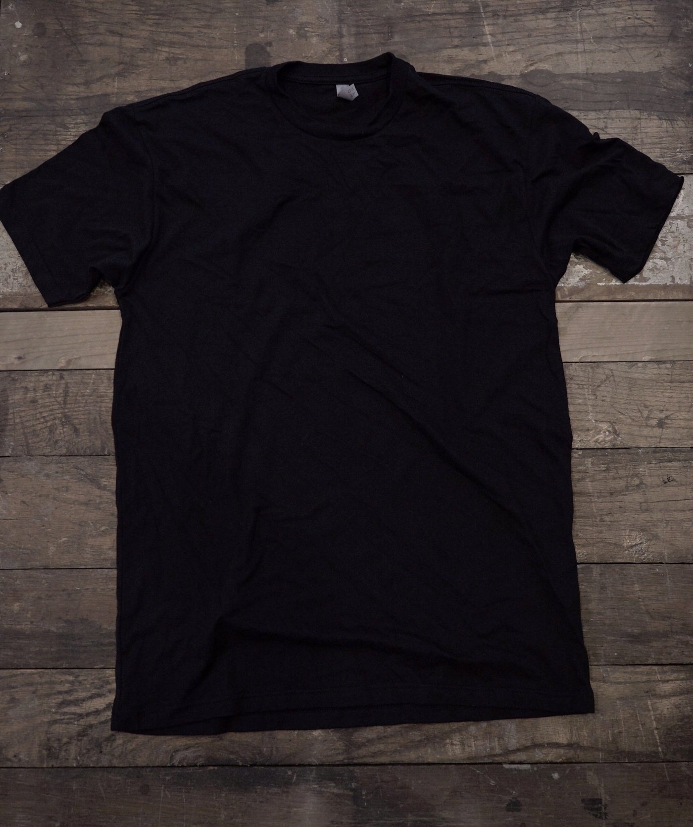 Black Feather Cross Tee (Back Print)