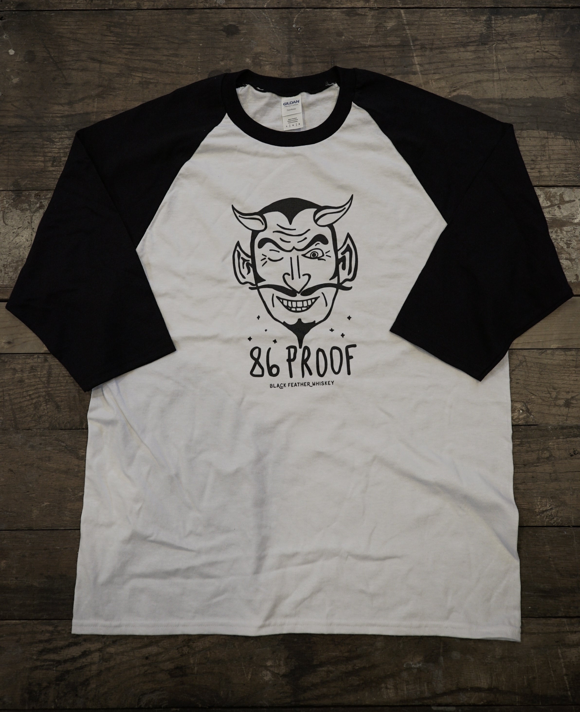 Unisex Devil 3/4 Sleeve Tee